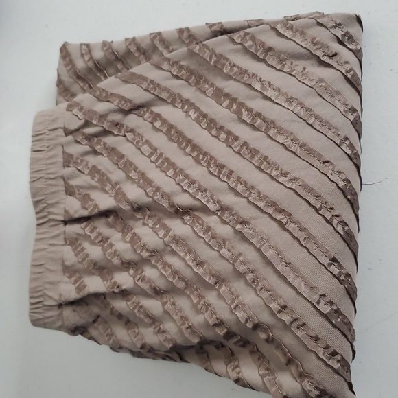 Soft Surroundings Textured Maxi Skirt Size 2X A-line Pull-on Boho Stretch Office - Picture 2 of 10